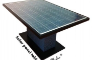 Tavolino fotovoltaico Melis Design